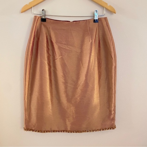 Donna Morgan Coordinated Suit Beaded Hem Size 8 - Picture 5 of 11